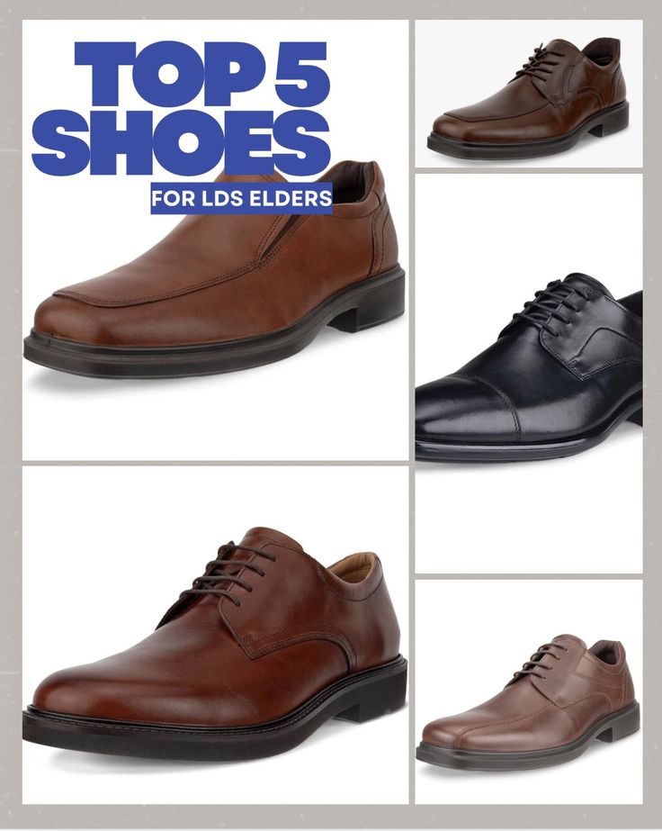 Top shoes for elder missionaries recommended for daily missionary service